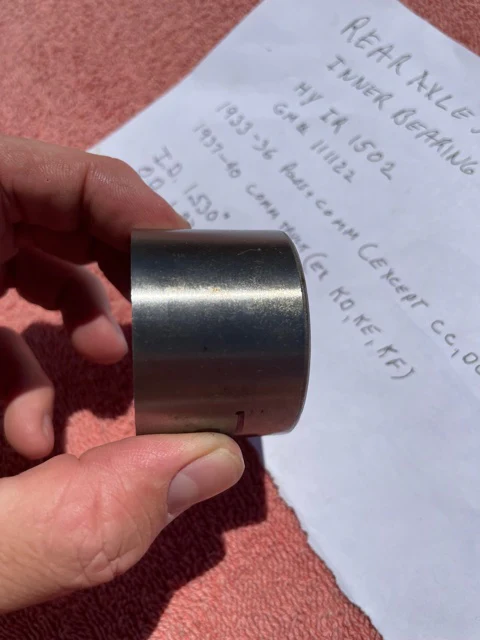 1933-1936 Chevrolet MASTER NOS Rear Axle Bearing Inner Race #IR1502 (#111122) - Image 5