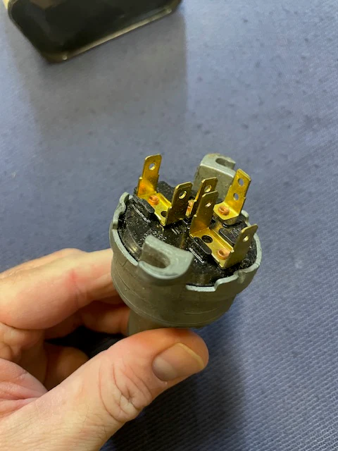 1968 Chevrolet Corvair, Chevy II, Nova, Camaro NOS Ignition Switch #1116694 / D-1426A - Image 5