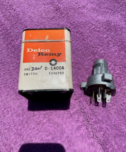 1959 Chevrolet Impala Biscayne Bel Air El Camino NOS Delco Remy Ignition Switch #1116562