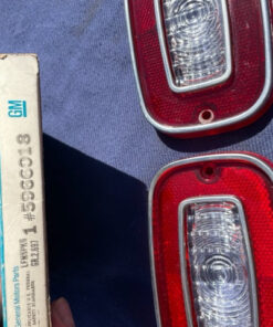 Alternative view of 1971 - 1973 Chevrolet Vega Coupe NOS GUIDE Backup Light Lamp Lens Pair #5966018