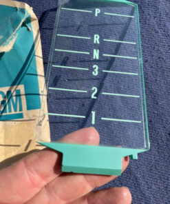 Alternative view of 1968 1969 Chevrolet Camaro NOS T.H. Floor Console Transmission Shift Indicator Plate #3919161