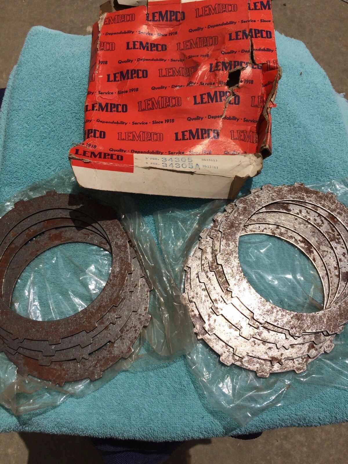 1968 - 1977 Chevrolet Corvette NORS Clutch Plates TH375 TH400 M40 #8623113 / 8623849