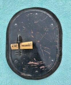 1959-68 Chevrolet Impala Biscayne Bel Air Caprice NOS Cowl LH Air Outlet Door #4838831 / 884954