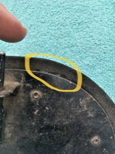 1959-68 Chevrolet Impala Biscayne Bel Air Caprice NOS Cowl LH Air Outlet Door #4838831 / 884954 - Image 9