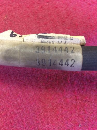 1967-1968 Chevrolet Pickup C10 C20 C30 NOS Steering Gear Pressure Hose Right RH #3914442 - Image 2