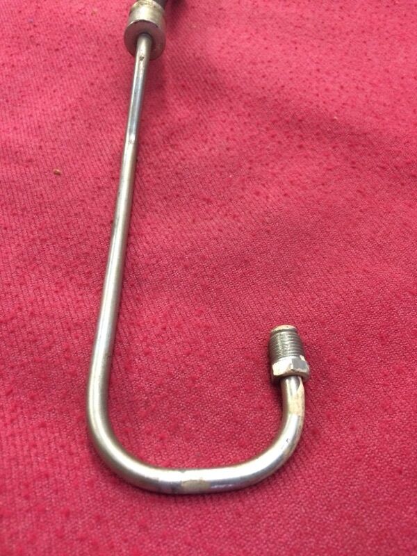 1967-1968 Chevrolet Pickup C10 C20 C30 NOS Steering Gear Pressure Hose Right RH #3914442 - Image 4