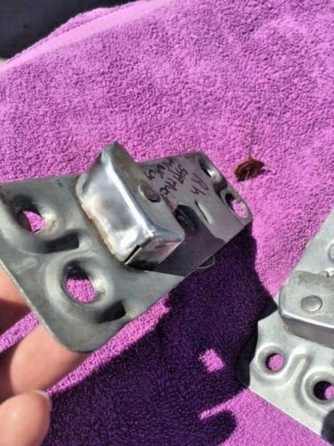 1955-1959 Chevrolet GMC Pickup Truck Suburban XLNT USED Door Lock Latch Pair #3736703 / 3736704 - Image 2