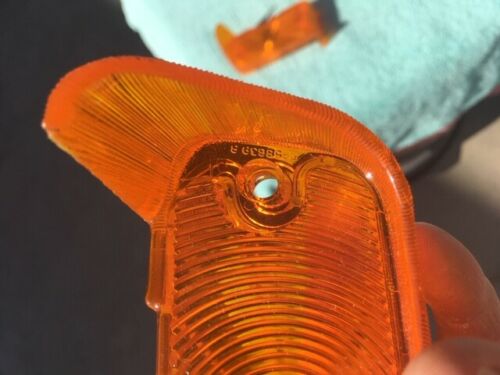 1967 Chevrolet Chevelle Malibu SS 300 NOS Park Light Turn Signal Lenses PAIR #5958639 / 5958640 - Image 13