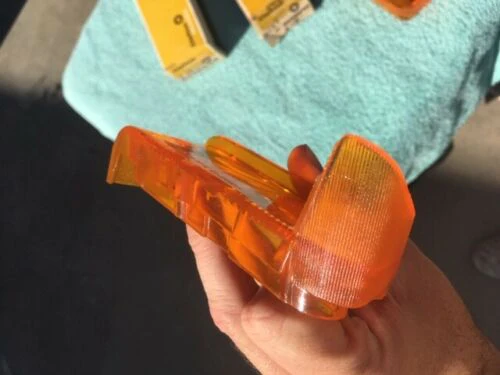 1967 Chevrolet Chevelle Malibu SS 300 NOS Park Light Turn Signal Lenses PAIR #5958639 / 5958640 - Image 12