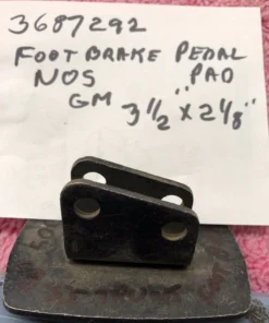 1948 - 1955 (1st) Chevrolet Pickup Truck NOS Emergency Park Brake Foot Pedal Plate #3687292