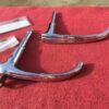 1938 1939 Chevrolet Master Deluxe REPLATED Outside Door Handle Pair - 1 Locking