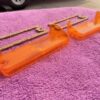 1966 Chevrolet Impala Caprice SS NEW AMBER Park Light Lamp Lens Pair Gaskets (repl. OEM #5957569)