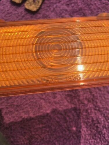 1966 Chevrolet Impala Caprice SS NEW AMBER Park Light Lamp Lens Pair Gaskets (repl. OEM #5957569) - Image 5