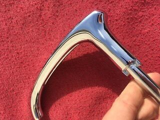 1938 1939 Chevrolet Master Deluxe REPLATED Outside Door Handle Pair - 1 Locking - Image 8