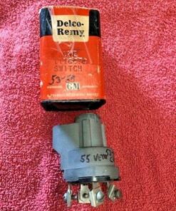 1955 Chevrolet Corvette C1 6-VOLT NOS Ignition Switch #1116478 / D-1424