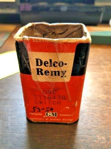 1953 1954 Chevrolet Bel Air 150 210 NOS Ignition Switch #1116478 / D-1424 - Image 6